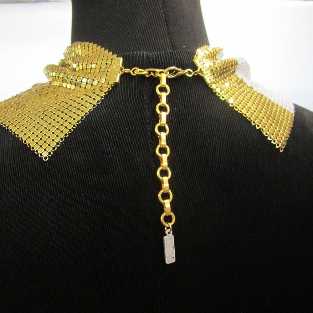 Ferrara Whiting and Davis gold black and white cowl - Picture 3 of 4
